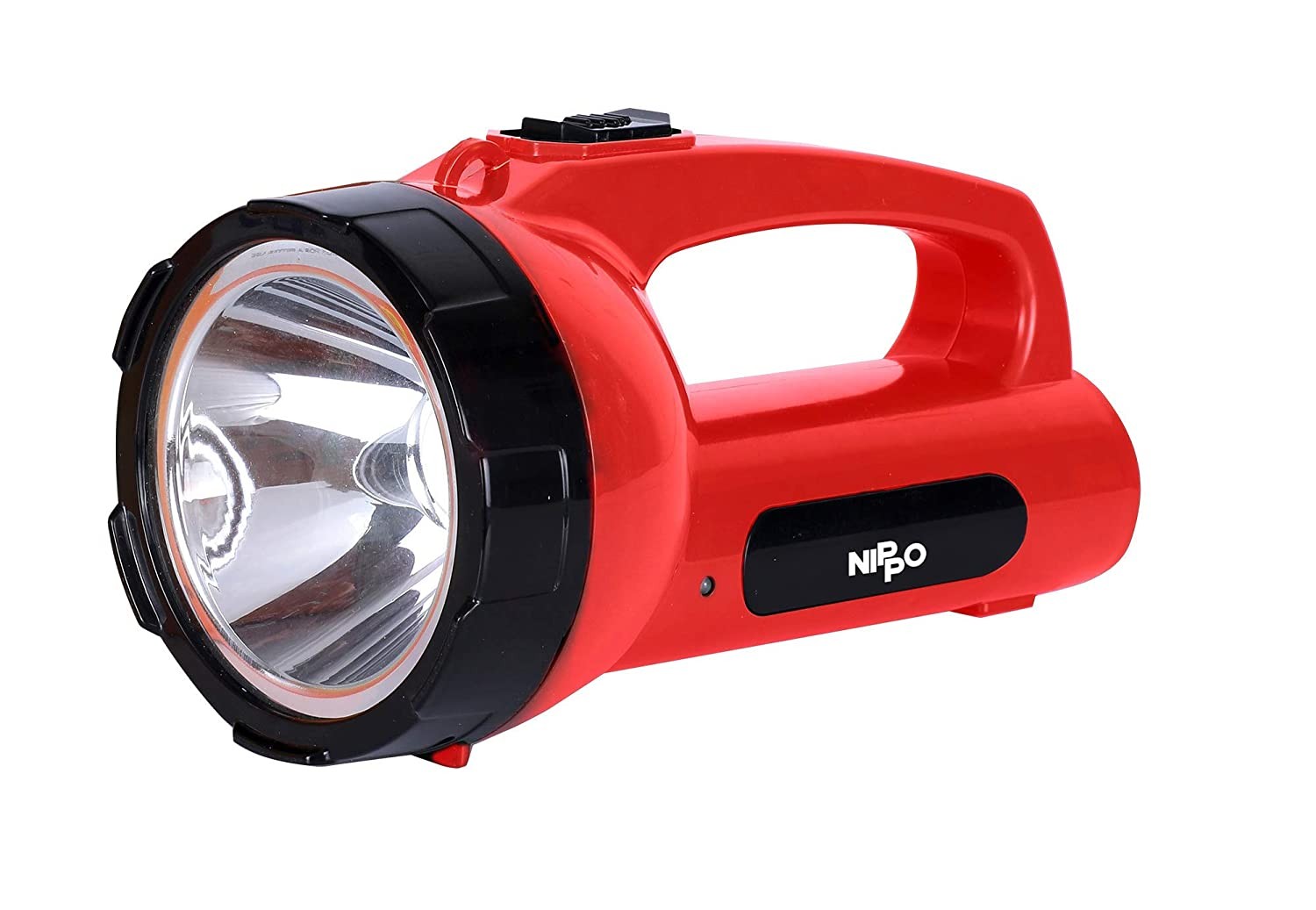 NIPPO CHAMAK Re-Chargeable LED Torch Light -5W (RED)